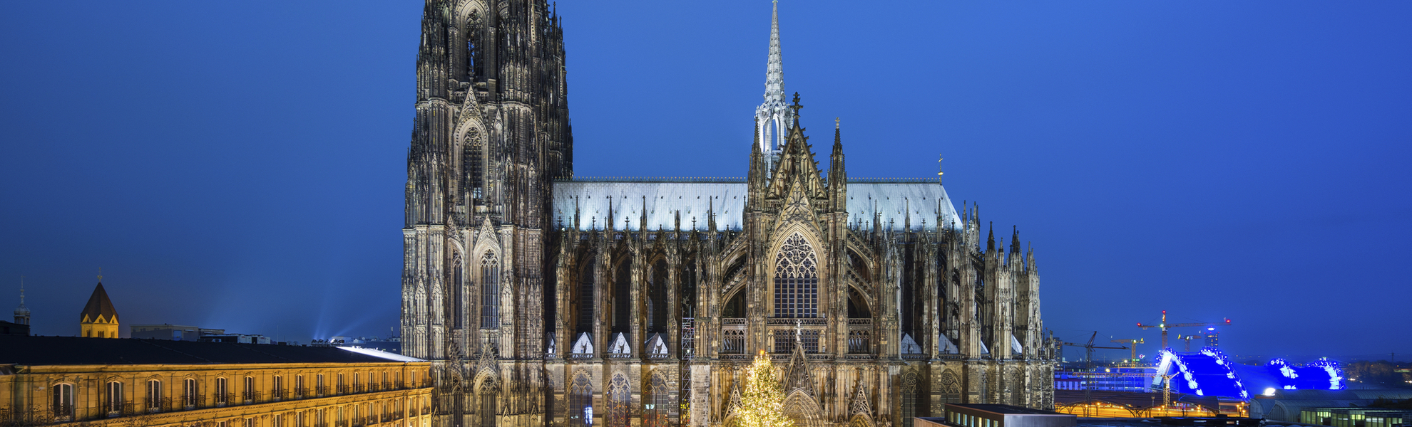 Marché de Noël avec la cathédrale, Cologne - © 92590376 - Fotolia