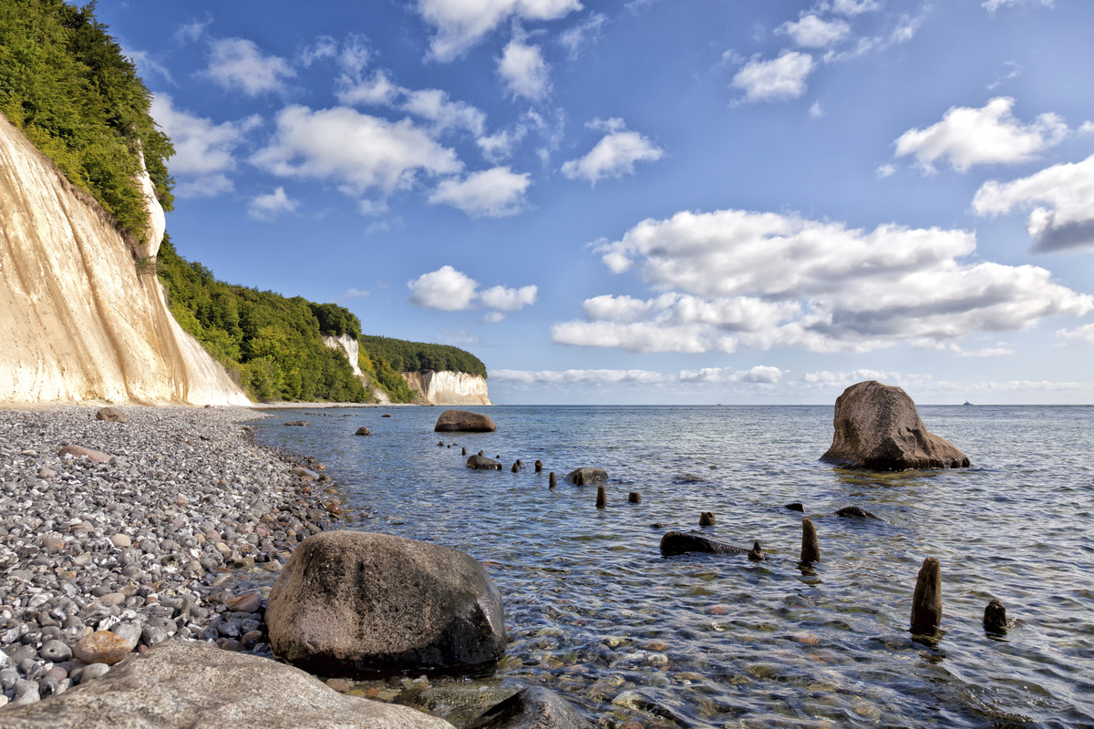 Falaises de craie sur l'île de Rügen - © Steffen Eichner - Fotolia