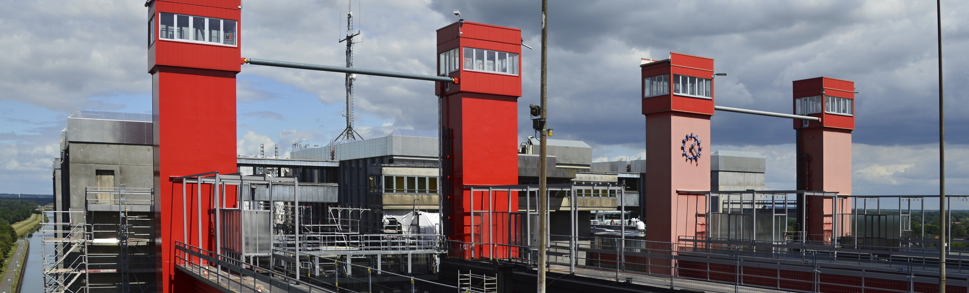 Ascenseur à bateaux de Lunebourg-Scharnebeck, Basse-Saxe - © Ulf - stock.adobe.com