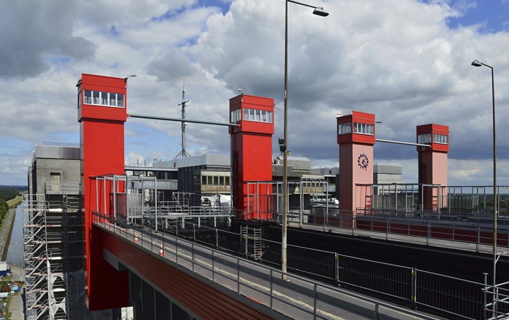 Ascenseur à bateaux de Lunebourg-Scharnebeck, Basse-Saxe - © Ulf - stock.adobe.com