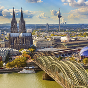 Panorama avec cathédrale, Cologne