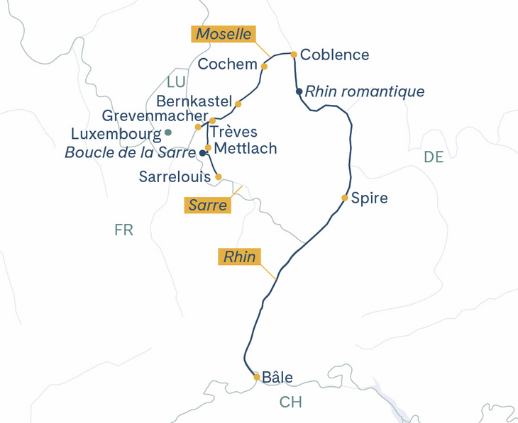 Routenplan EDEL_Basel-Trier-Basel 2027