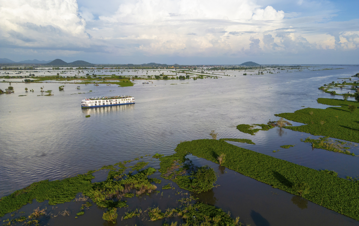 RV Mekong Discovery sur le lac Tonlé Sap