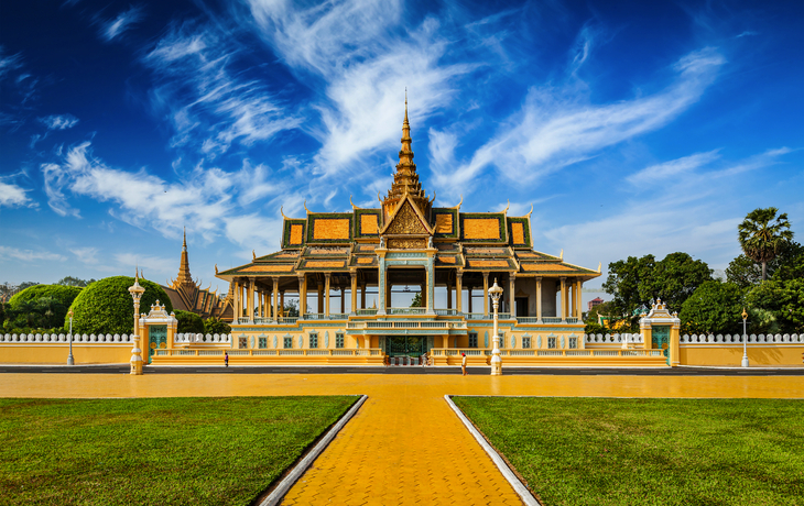 Complexe du Palais royal de Phnom Penh - ©Dmitry Rukhlenko - stock.adobe.com